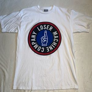Loser Machine logo tee